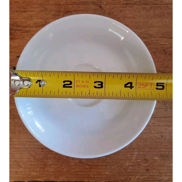 Cuisinox Signature Series Porcelain Espresso 3 Cups 4 Saucers White - Picture 9 of 9